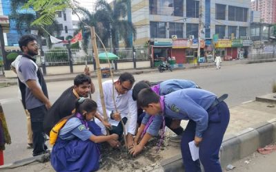 সারা বাংলাদেশে বৃক্ষরোপণ কর্মসূচি